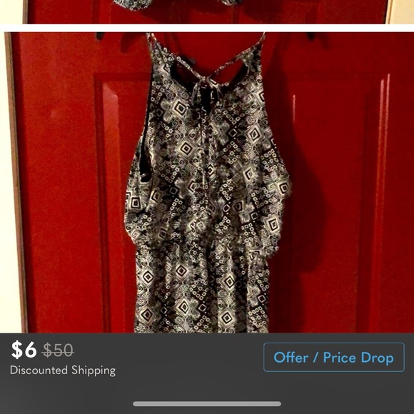 Size M cream dress - Picture 7 of 7